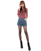 New 2016 Women's Shorts Summer High Waist Denim Shorts Women Plus Size Loose Female Short Jeans