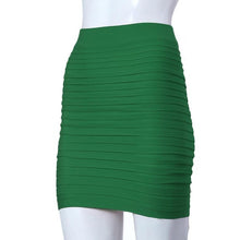 JECKSION Skirts Womens High Waist Womens Short Skirt 2016 Fashion Solid Elastic Pleated Package Hip Skirt For Lady #LN