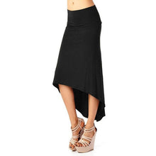 JECKSION Women Sexy Asymmetric Irregular Package Hip Skirt