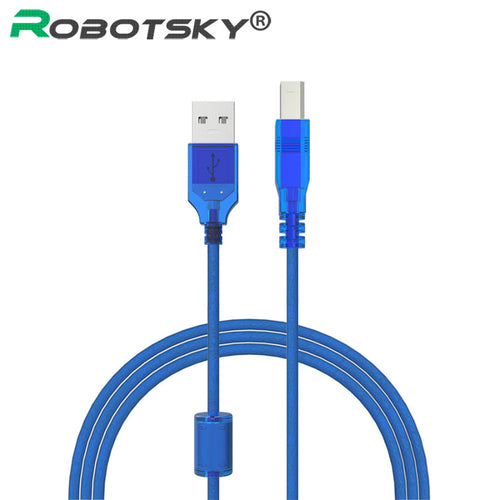 1.8m 3m Quality USB 2.0 Cable Male To Male USB2.0 Extension Scanner Printer Cabo For Canon Epson HP Printer Connector Data Cable