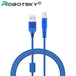 1.8m 3m Quality USB 2.0 Cable Male To Male USB2.0 Extension Scanner Printer Cabo For Canon Epson HP Printer Connector Data Cable