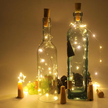 10LED Copper Wire String Light with Bottle Stopper for Glass Craft Bottle Fairy Valentines Wedding Decoration Lamp Party 45cm