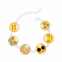 Emoji Charm Bracelet Premium Quality Jewelry Xmas Gift Expression Bracelet Funny trends New Bracelet 2017 40