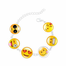 Emoji Charm Bracelet Premium Quality Jewelry Xmas Gift Expression Bracelet Funny trends New Bracelet 2017 40