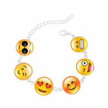Emoji Charm Bracelet Premium Quality Jewelry Xmas Gift Expression Bracelet Funny trends New Bracelet 2017 40