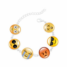 Emoji Charm Bracelet Premium Quality Jewelry Xmas Gift Expression Bracelet Funny trends New Bracelet 2017 40