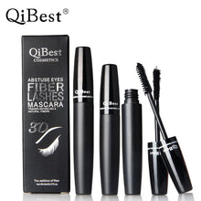 2Pcs Black Mascara 3D Fiber Waterproof CurlingLengthening Eye Lash Mascara makeup mascara volume express make up cosmetics eyes