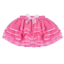 girl tutu skirt 2017 summers girls short skirt High Waist Mini Bowknot princess cake kids girl skirt jupe fille