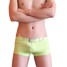 Men Cotton Shorts Personality Boxer Briefs Sexy Underwear AG L