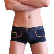 Men Cotton Shorts Personality Boxer Briefs Sexy Underwear AG L